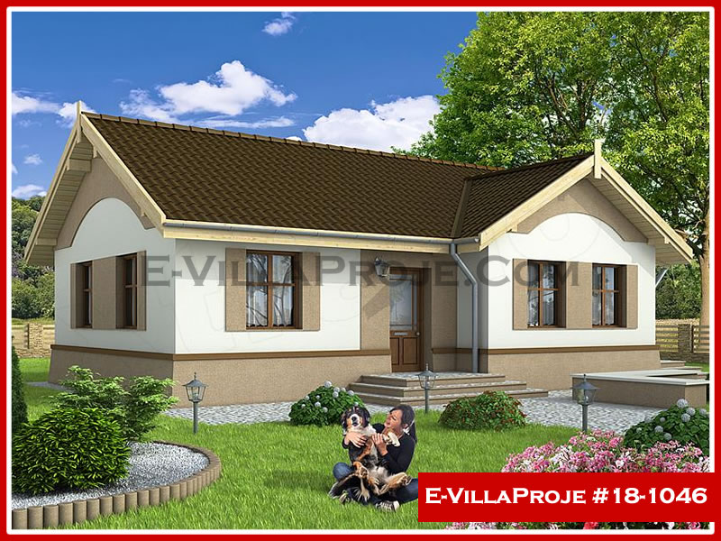 CYV-18-1046 102 m2 3+1 Tek Katlı Çelik Yapı Villa Modeli