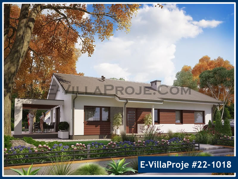 CYV-22-1018 109 m2 3+1 Tek Katlı Çelik Yapı Villa Modeli