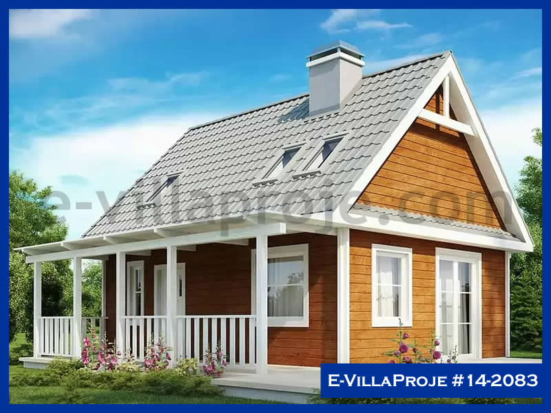 CYV-14-2083 112 m2 3+1 2 Katlı (Dubleks) Çelik Yapı Villa Modeli