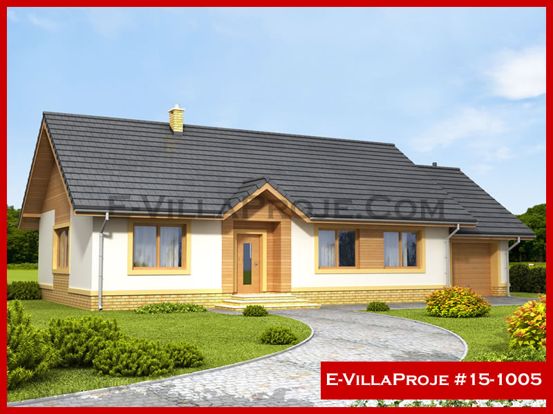 CYV-15-1005 128 m2 3+1 Tek Katlı Çelik Yapı Villa Modeli