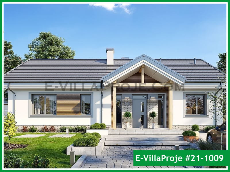 CYV-21-1009 135 m2 3+1 Tek Katlı Çelik Yapı Villa Modeli