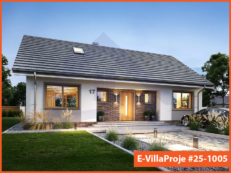 CYV-25-1005 135 m2 3+1 Tek Katlı Çelik Yapı Villa Modeli