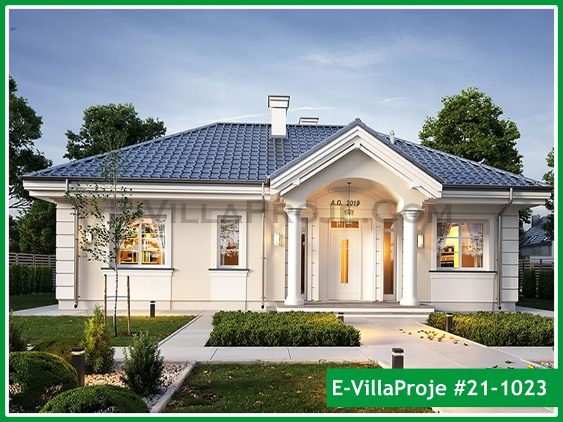 CYV-21-1023 136 m2 3+1 Tek Katlı Çelik Yapı Villa Modeli