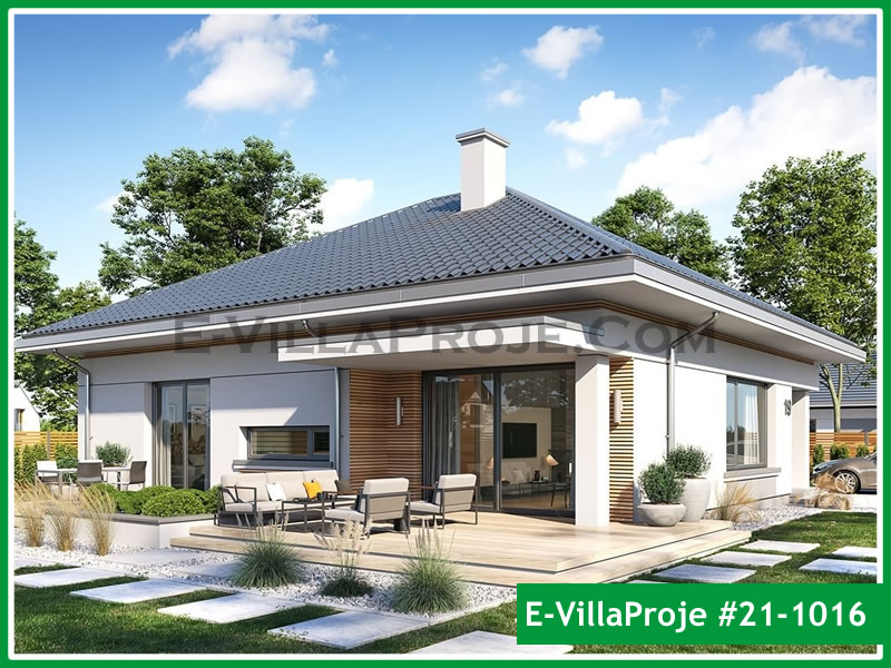 CYV-21-1016 138 m2 3+1 Tek Katlı Çelik Yapı Villa Modeli
