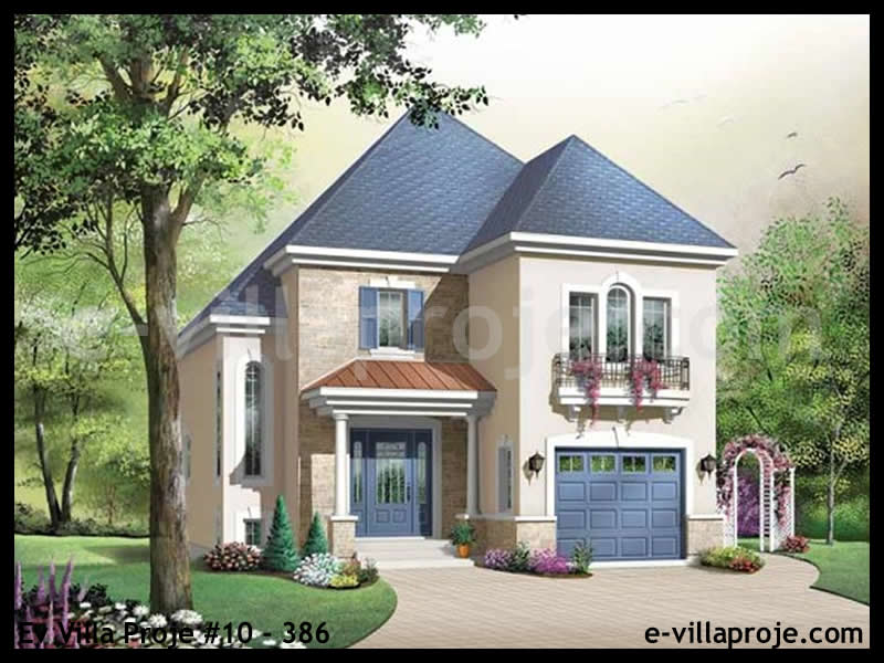 CYV-10-386 143 m2 4+1 2 Katlı (Dubleks) Çelik Yapı Villa Modeli