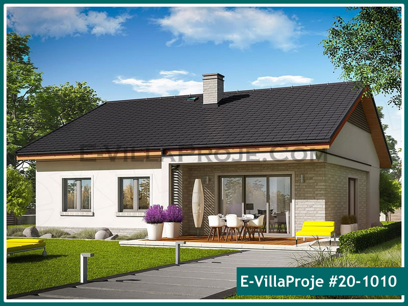 CYV-20-1010 143 m2 4+1 Tek Katlı Çelik Yapı Villa Modeli