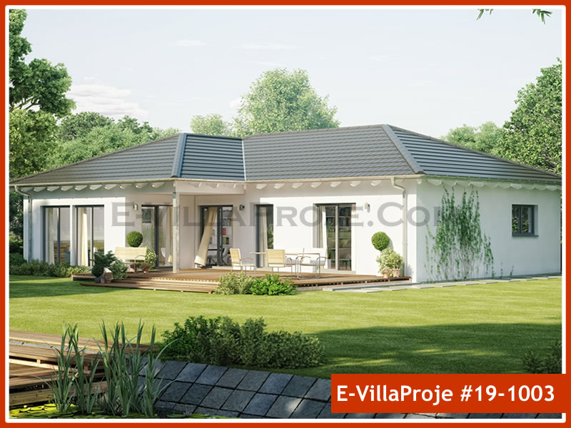 CYV-19-1003 150 m2 4+1 Tek Katlı Çelik Yapı Villa Modeli