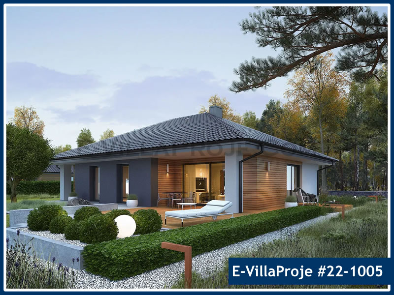 CYV-22-1005 151 m2 4+1 Tek Katlı Çelik Yapı Villa Modeli