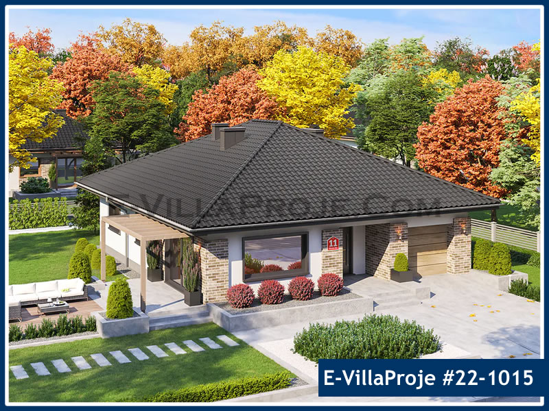CYV-22-1015 155 m2 4+1 Tek Katlı Çelik Yapı Villa Modeli