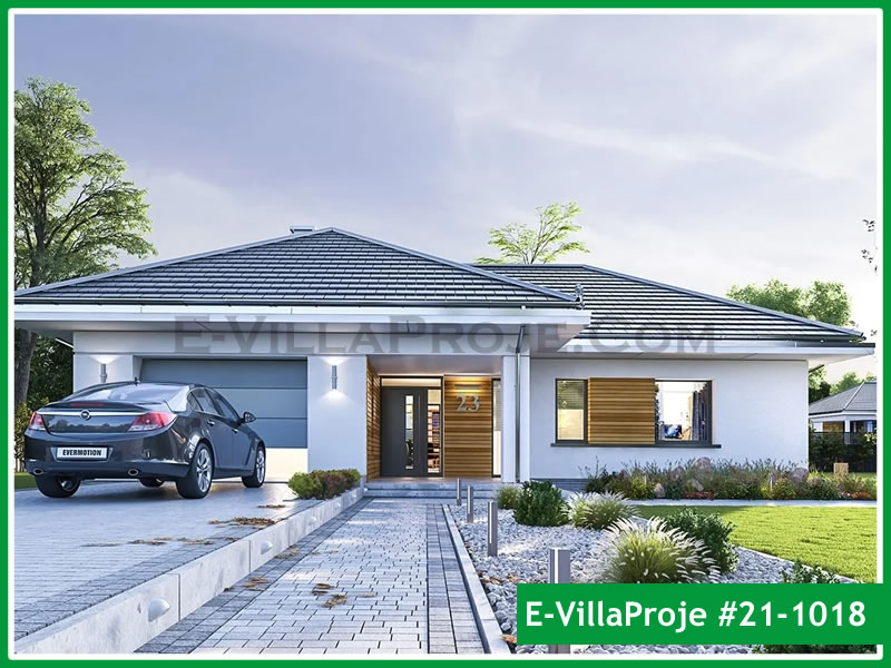 CYV-21-1018 158 m2 4+1 Tek Katlı Çelik Yapı Villa Modeli