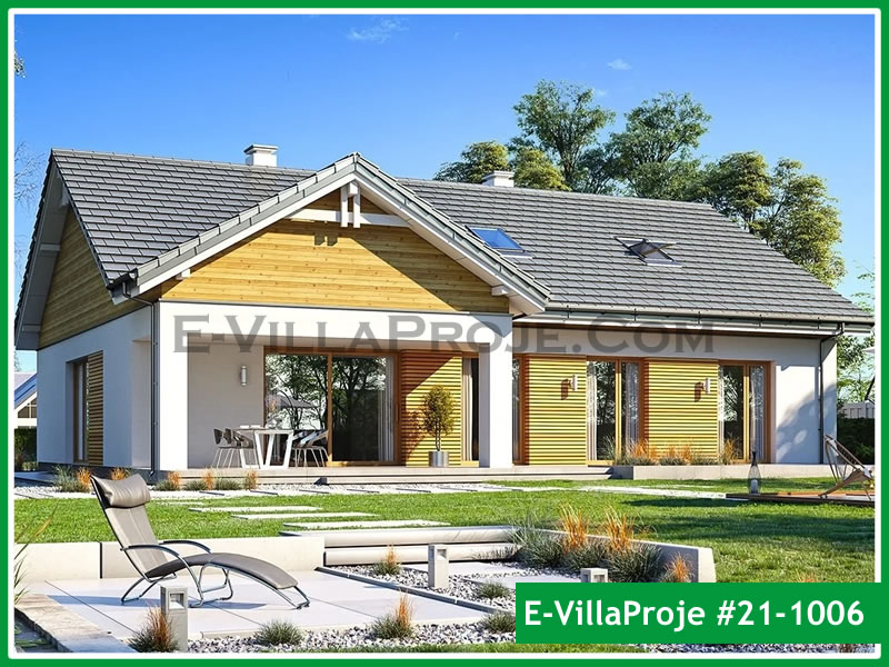 CYV-21-1006 160 m2 4+1 Tek Katlı Çelik Yapı Villa Modeli