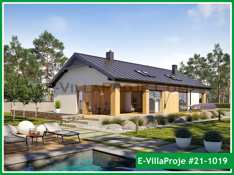 CYV-21-1019 162 m2 4+1 Tek Katlı Çelik Yapı Villa Modeli