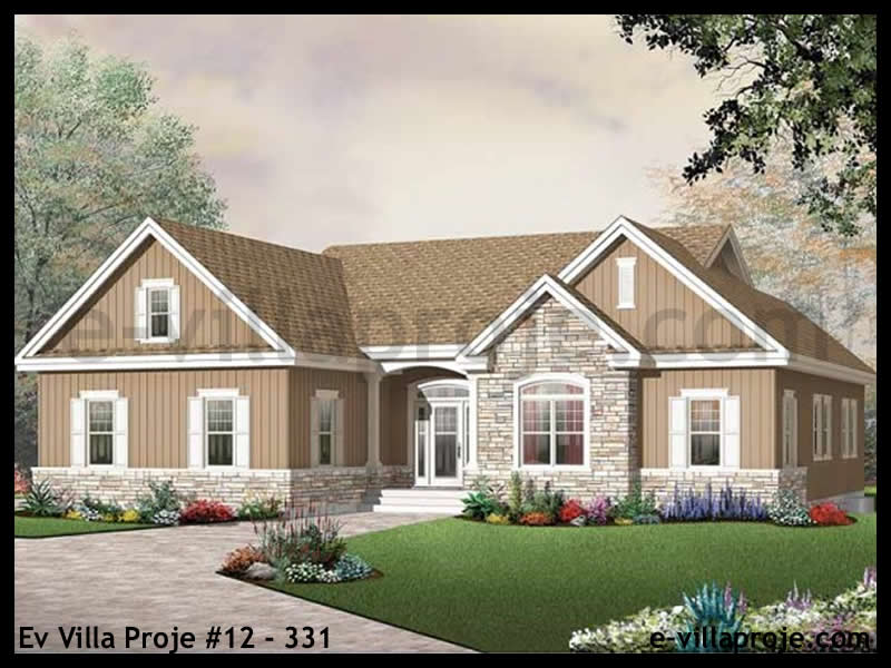 CYV-12-331 163 m2 4+1 Tek Katlı Çelik Yapı Villa Modeli