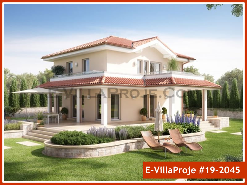 CYV-19-2045 164 m2 4+1 2 Katlı (Dubleks) Çelik Yapı Villa Modeli