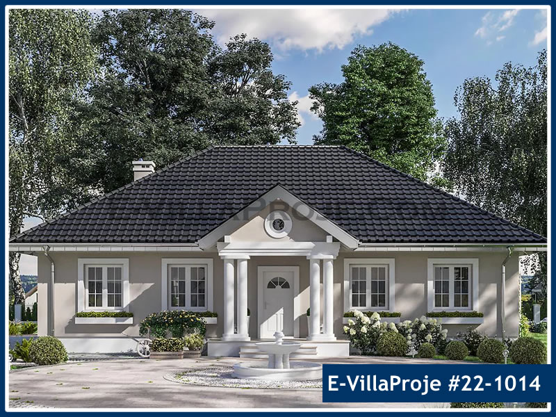 CYV-22-1014 164 m2 4+1 Tek Katlı Çelik Yapı Villa Modeli