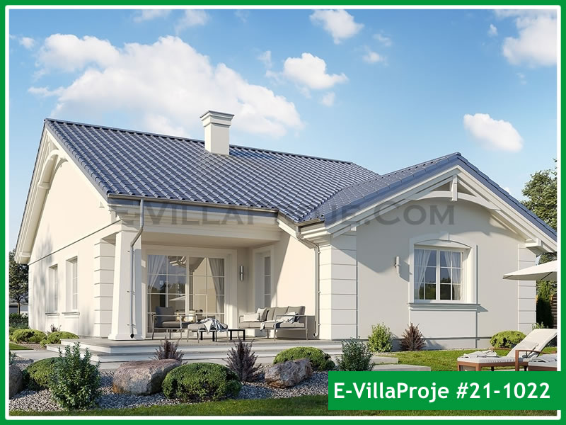 CYV-21-1022 165 m2 4+1 Tek Katlı Çelik Yapı Villa Modeli