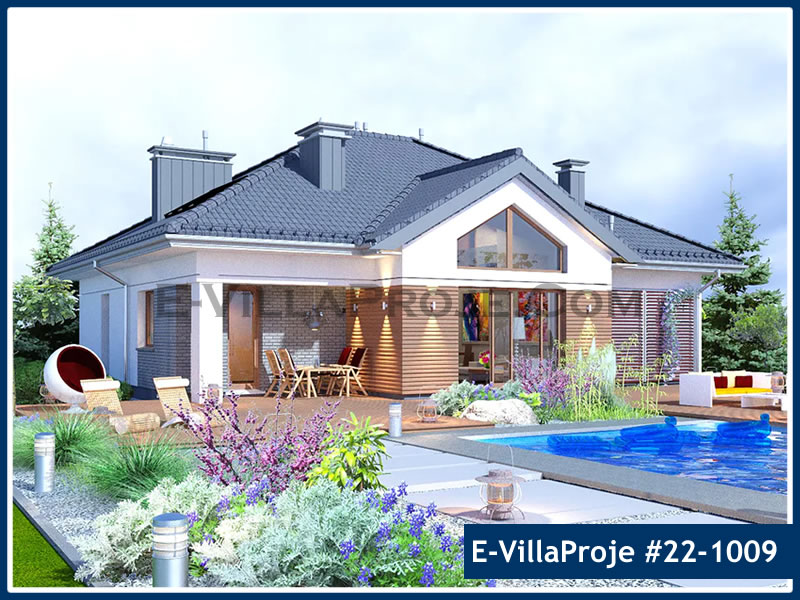 CYV-22-1009 165 m2 4+1 Tek Katlı Çelik Yapı Villa Modeli