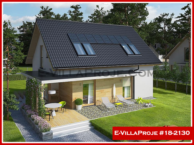CYV-18-2130 167 m2 4+1 2 Katlı (Dubleks) Çelik Yapı Villa Modeli