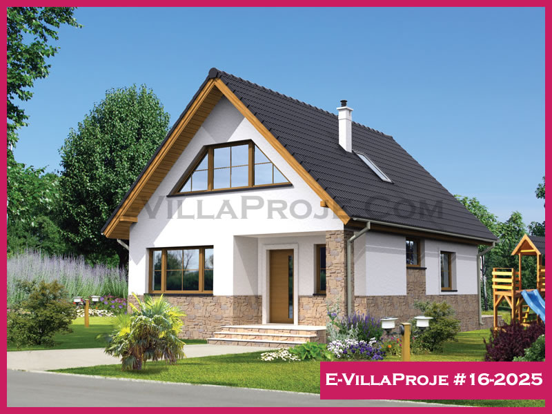 CYV-16-2025 167 m2 4+1 2 Katlı (Dubleks) Çelik Yapı Villa Modeli