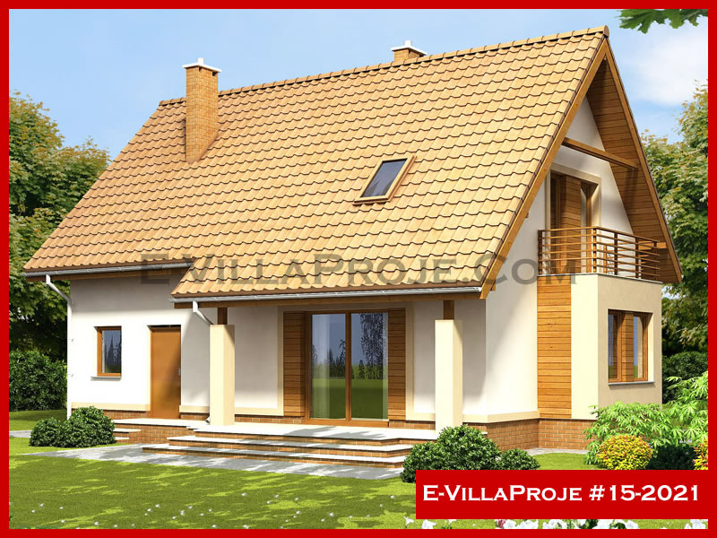 CYV-15-2021 172 m2 4+1 2 Katlı (Dubleks) Çelik Yapı Villa Modeli