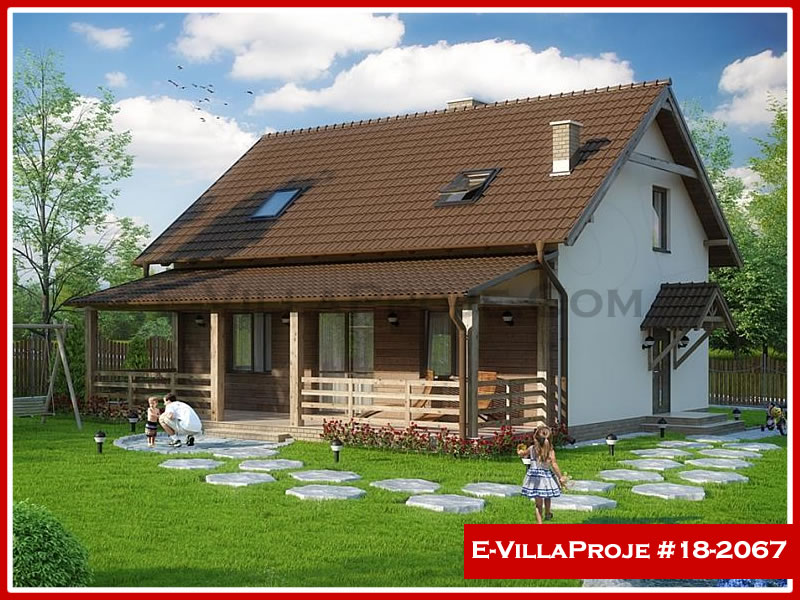 CYV-18-2067 173 m2 4+1 2 Katlı (Dubleks) Çelik Yapı Villa Modeli
