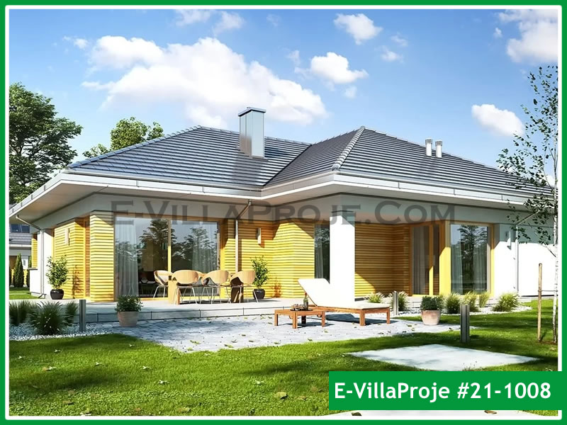 CYV-21-1008 181 m2 5+1 Tek Katlı Çelik Yapı Villa Modeli