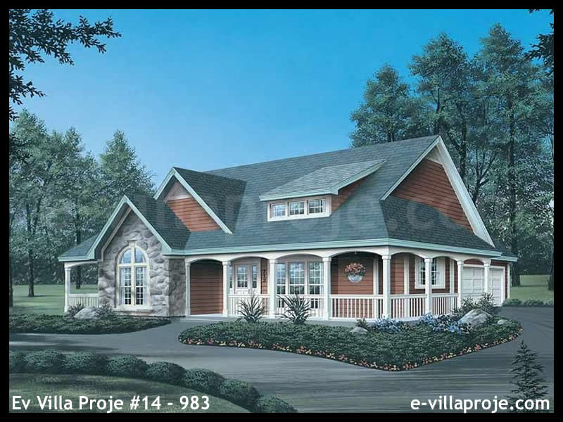 CYV-14-983 183 m2 5+1 Tek Katlı Çelik Yapı Villa Modeli
