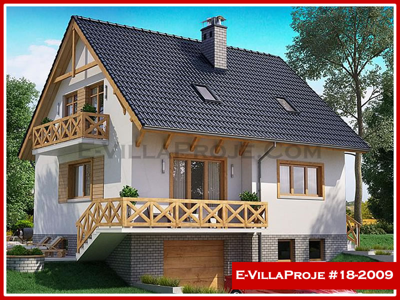 CYV-18-2009 185 m2 5+1 3 Katlı (Dubleks) Çelik Yapı Villa Modeli