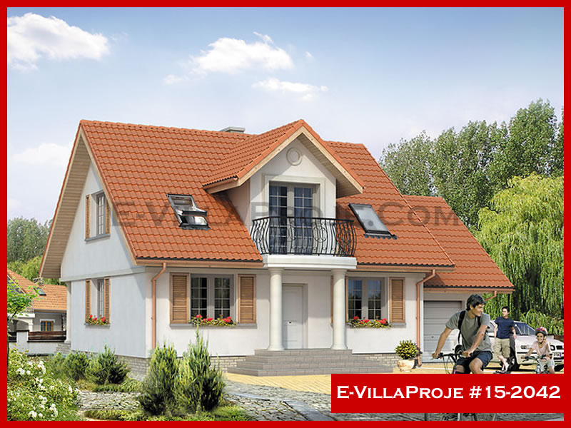 CYV-15-2042 190 m2 5+1 2 Katlı (Dubleks) Çelik Yapı Villa Modeli