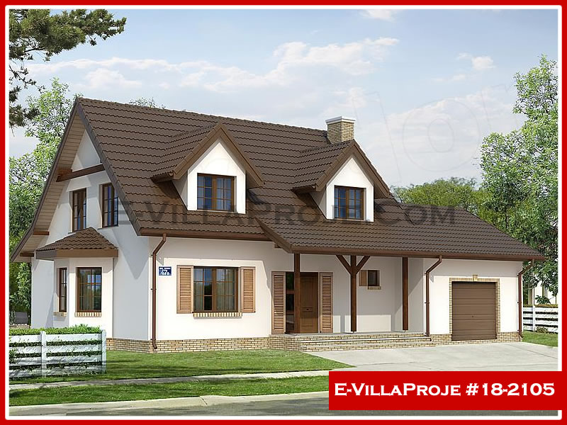 CYV-18-2105 190 m2 5+1 2 Katlı (Dubleks) Çelik Yapı Villa Modeli