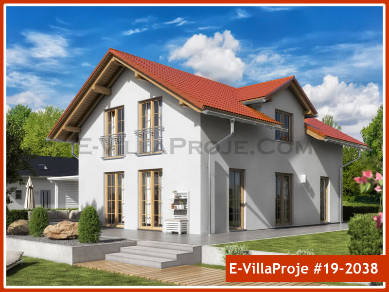 CYV-19-2038 193 m2 5+1 2 Katlı (Dubleks) Çelik Yapı Villa Modeli