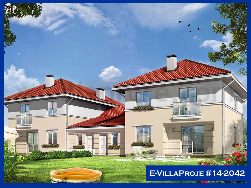 CYV-14-2042 194 m2 5+1 2 Katlı (Dubleks) Çelik Yapı Villa Modeli
