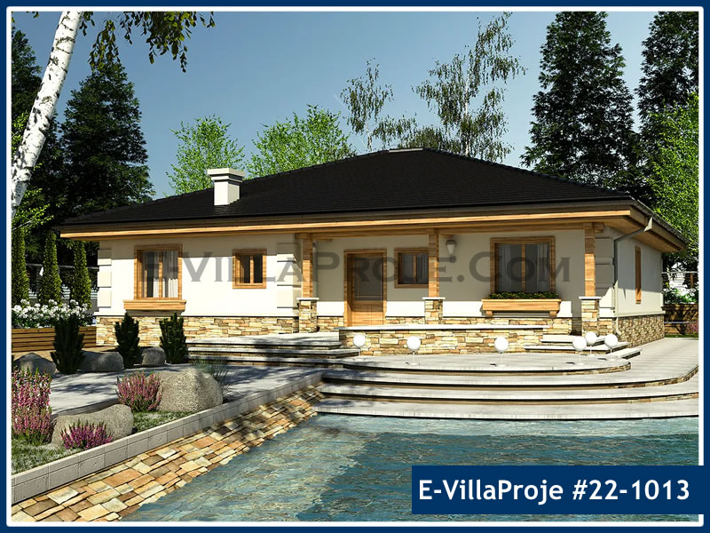 CYV-22-1013 194 m2 5+1 Tek Katlı Çelik Yapı Villa Modeli