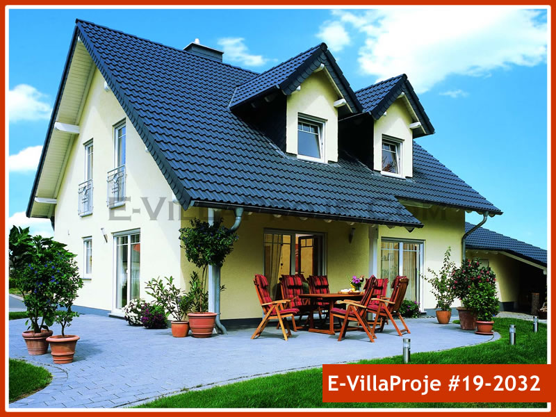 CYV-19-2032 195 m2 5+1 2 Katlı (Dubleks) Çelik Yapı Villa Modeli