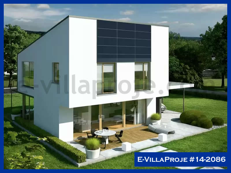 CYV-14-2086 195 m2 5+1 2 Katlı (Dubleks) Çelik Yapı Villa Modeli