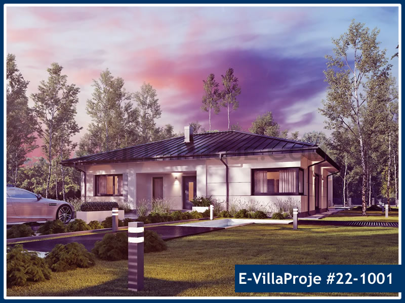 CYV-22-1001 197 m2 5+1 Tek Katlı Çelik Yapı Villa Modeli