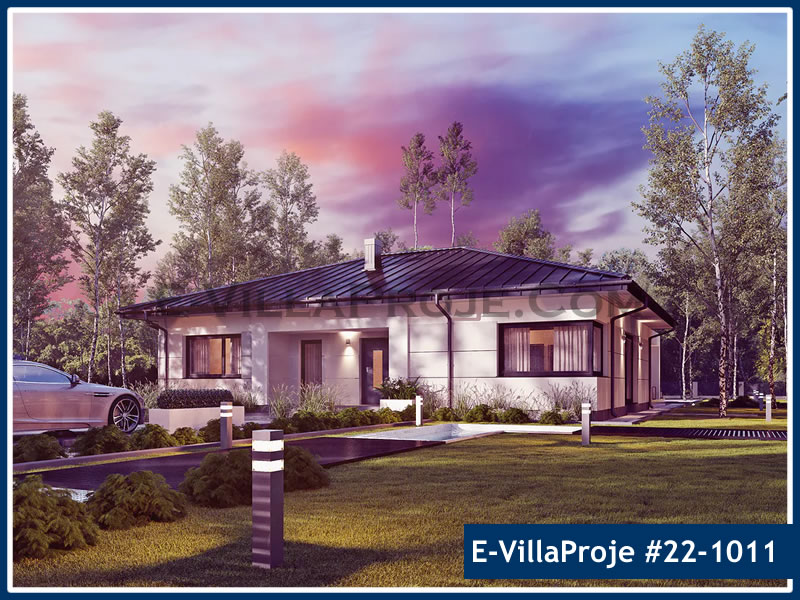 CYV-22-1011 197 m2 5+1 Tek Katlı Çelik Yapı Villa Modeli