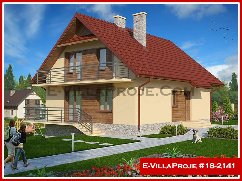 CYV-18-2141 198 m2 5+1 2 Katlı (Dubleks) Çelik Yapı Villa Modeli