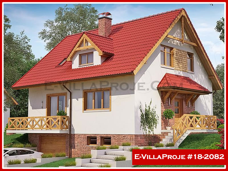 CYV-18-2082 204 m2 5+1 2 Katlı (Dubleks) Çelik Yapı Villa Modeli