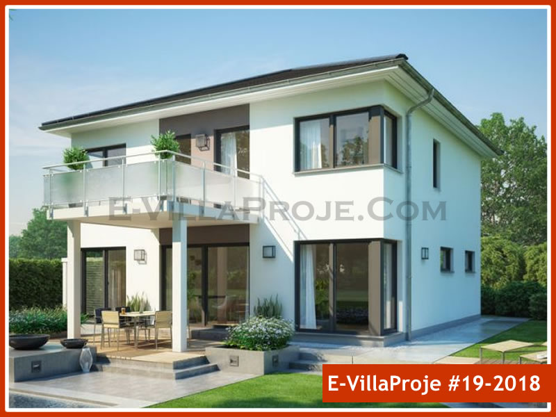 CYV-19-2018 204 m2 5+1 2 Katlı (Dubleks) Çelik Yapı Villa Modeli