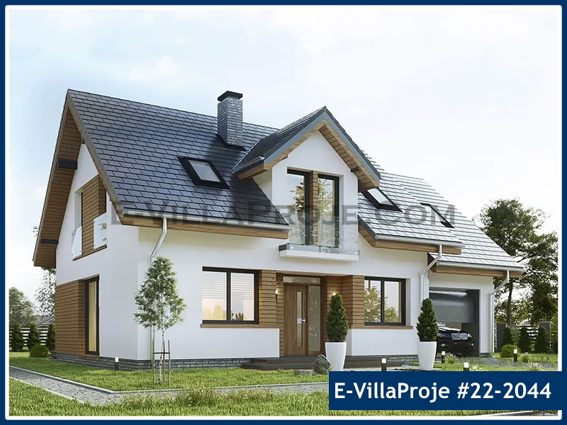 CYV-22-2044 206 m2 5+1 2 Katlı (Dubleks) Çelik Yapı Villa Modeli