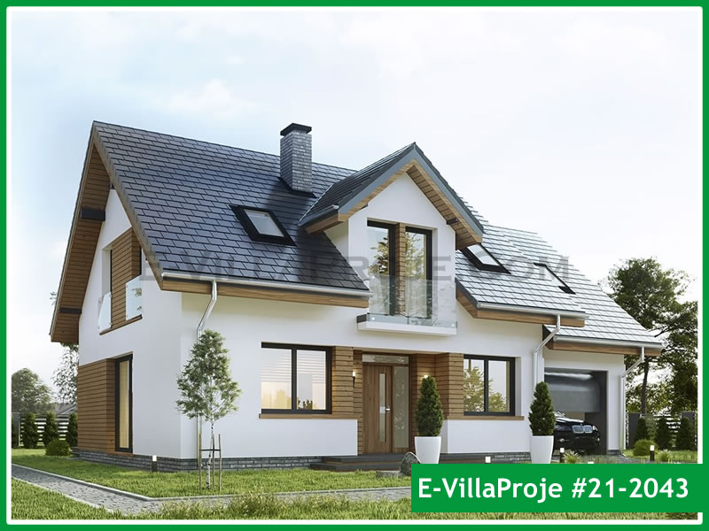 CYV-21-2043 207 m2 5+1 2 Katlı (Dubleks) Çelik Yapı Villa Modeli