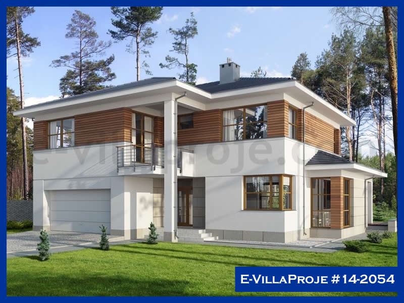 CYV-14-2054 210 m2 5+1 2 Katlı (Dubleks) Çelik Yapı Villa Modeli