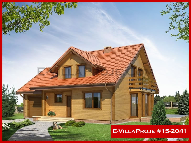 CYV-15-2041 210 m2 5+1 2 Katlı (Dubleks) Çelik Yapı Villa Modeli
