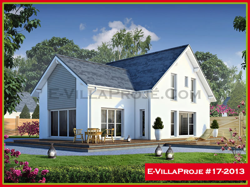CYV-17-2013 212 m2 5+1 2 Katlı (Dubleks) Çelik Yapı Villa Modeli