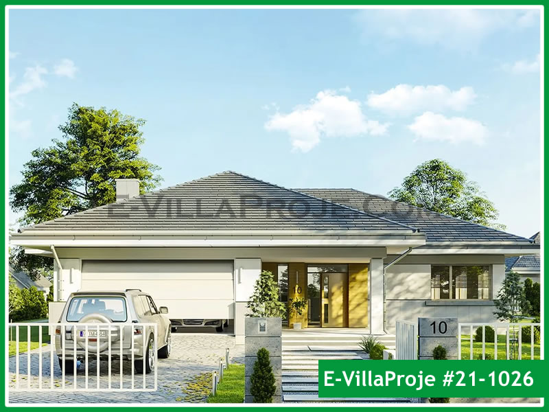 CYV-21-1026 212 m2 5+1 Tek Katlı Çelik Yapı Villa Modeli