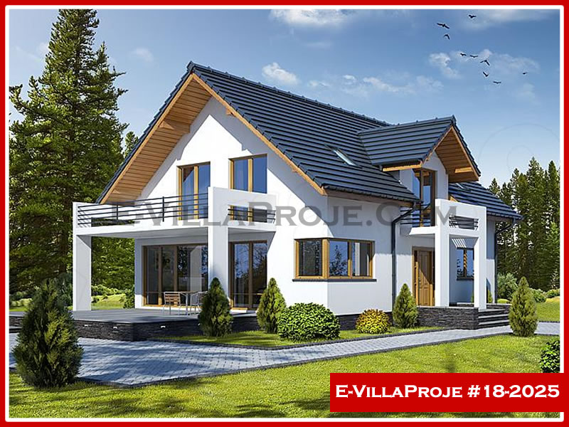 CYV-18-2025 219 m2 5+1 2 Katlı (Dubleks) Çelik Yapı Villa Modeli