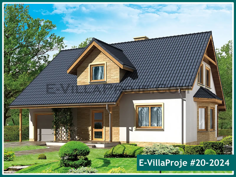 CYV-20-2024 221 m2 5+1 2 Katlı (Dubleks) Çelik Yapı Villa Modeli