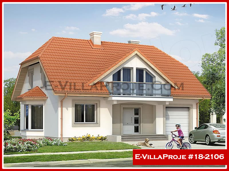 CYV-18-2106 221 m2 5+1 2 Katlı (Dubleks) Çelik Yapı Villa Modeli