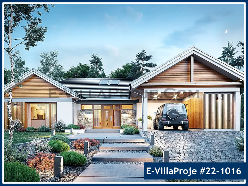 CYV-22-1016 221 m2 5+1 Tek Katlı Çelik Yapı Villa Modeli